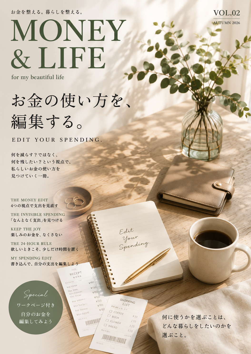 お金と暮らしのミニマガジン VOL.02