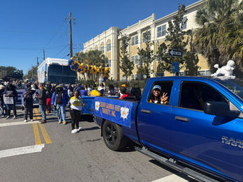 Sigma Gamma Rho Sorority, Inc. at the 2026 MLK Parade