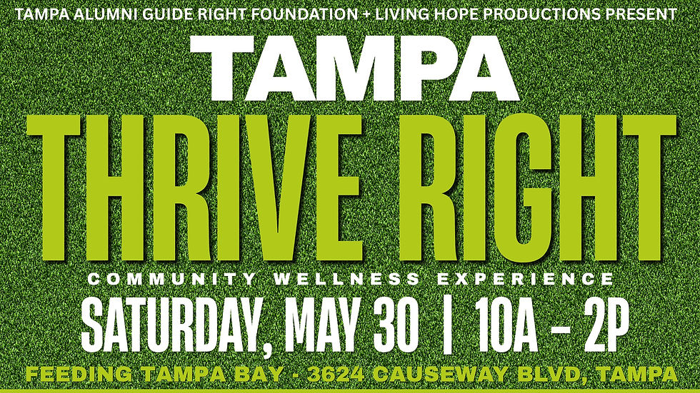 Tampa Thrive Right Community Wellness Experience