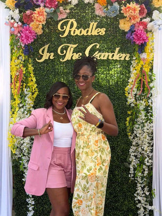 Alpha Kappa Alpha Member supports Sigma Gamma Rho Sorority Inc.'s Poodles in the Garden Event - March 2026