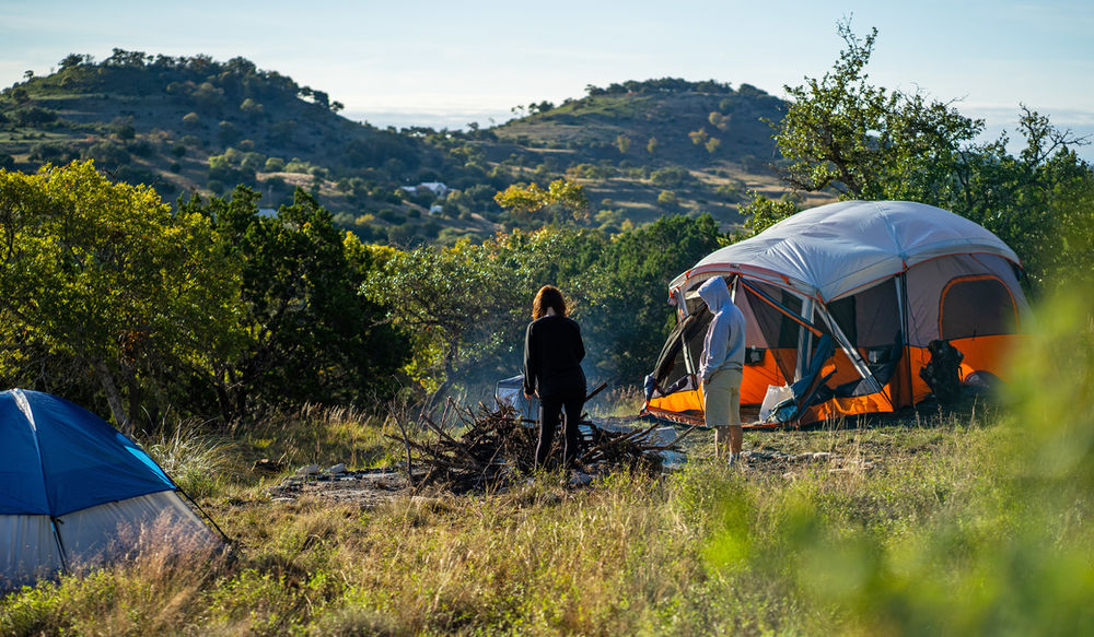 Camping For A Weekend In The Texas Hill Country