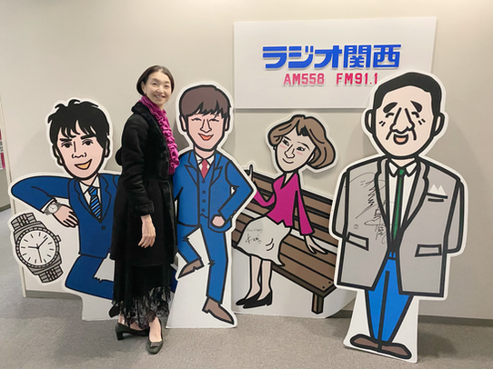 ラジオ関西出演　2月24日(午前7時半〜7時50分)