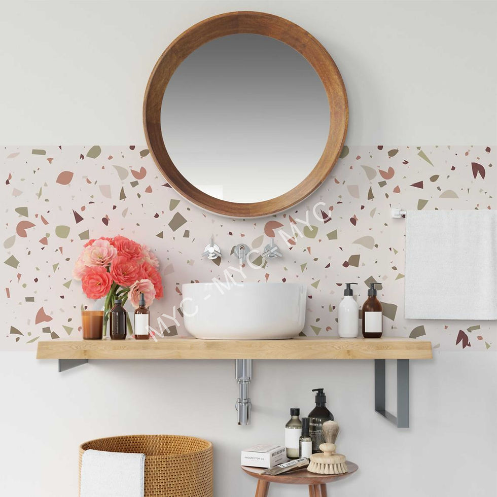Miniatura: Vinilo Para Mesas /pared / azulejos terrazo