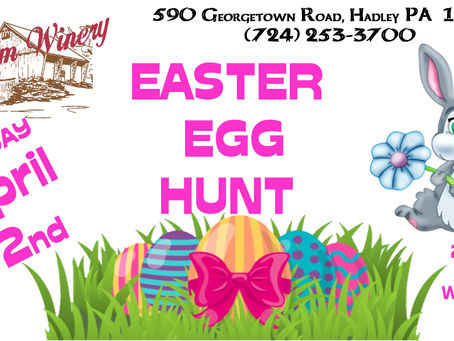 EASTER EGG HUNT - SUNDAY, APRIL 2ND