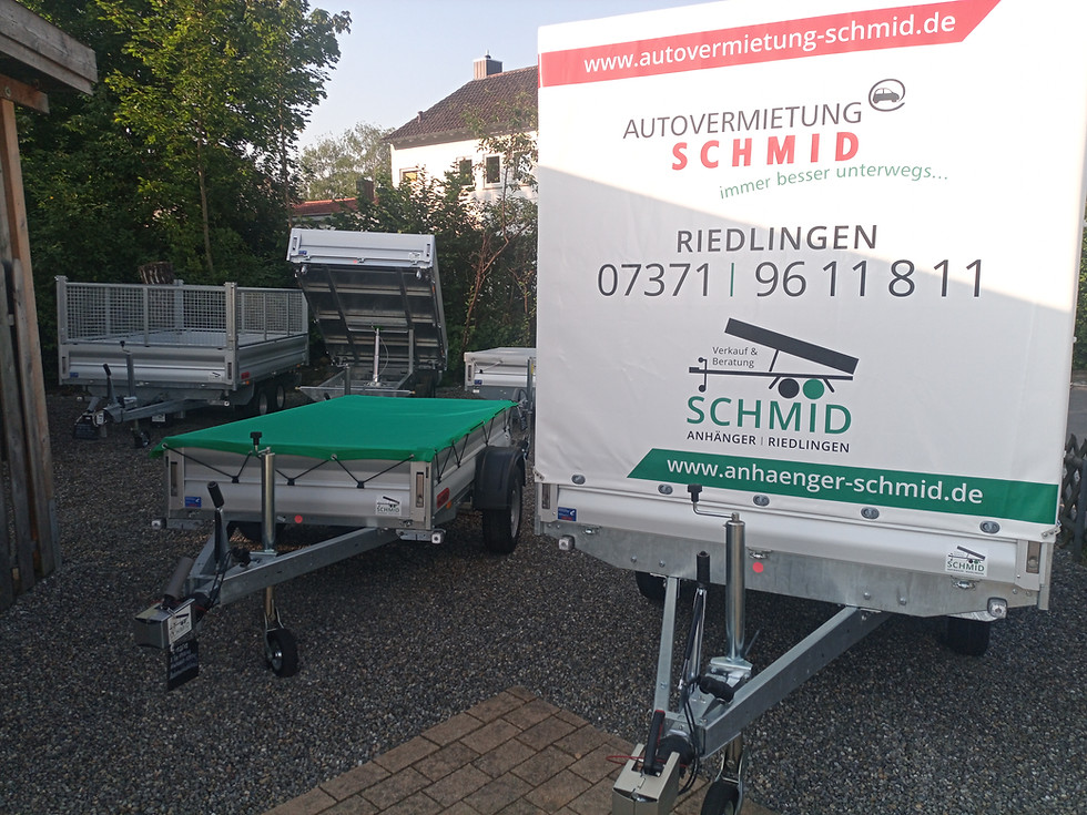 Hochlader mit Plane/Gestell, LKW-Qualität.