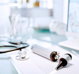 Bureau avec Stethoscope
