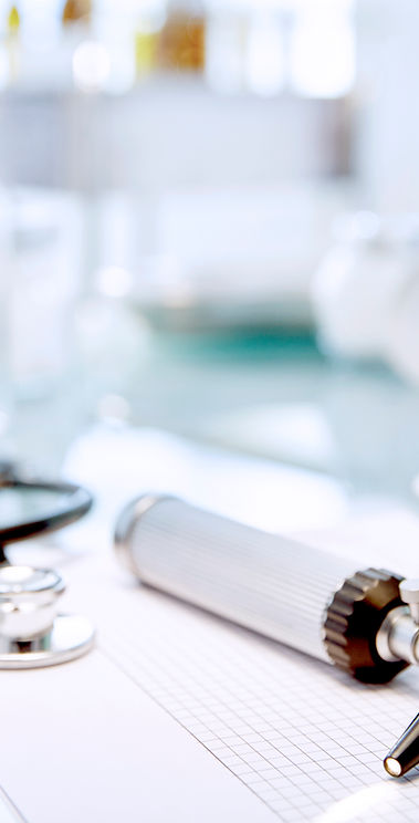 Desk with Stethoscope