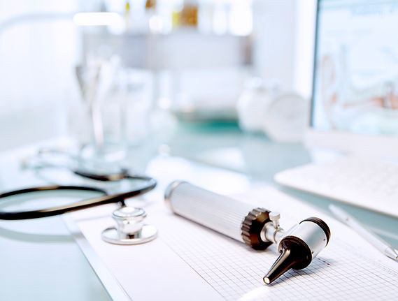 Bureau avec Stethoscope