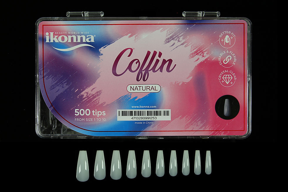 Thumbnail: Coffin Full Cover Gel Nail Tips