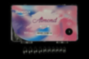 Almond Full Cover Gel Nail Tips