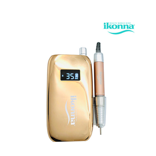 ikonna Model 10 ROSE GOLD Rechargeable Nail Drill | ikonna