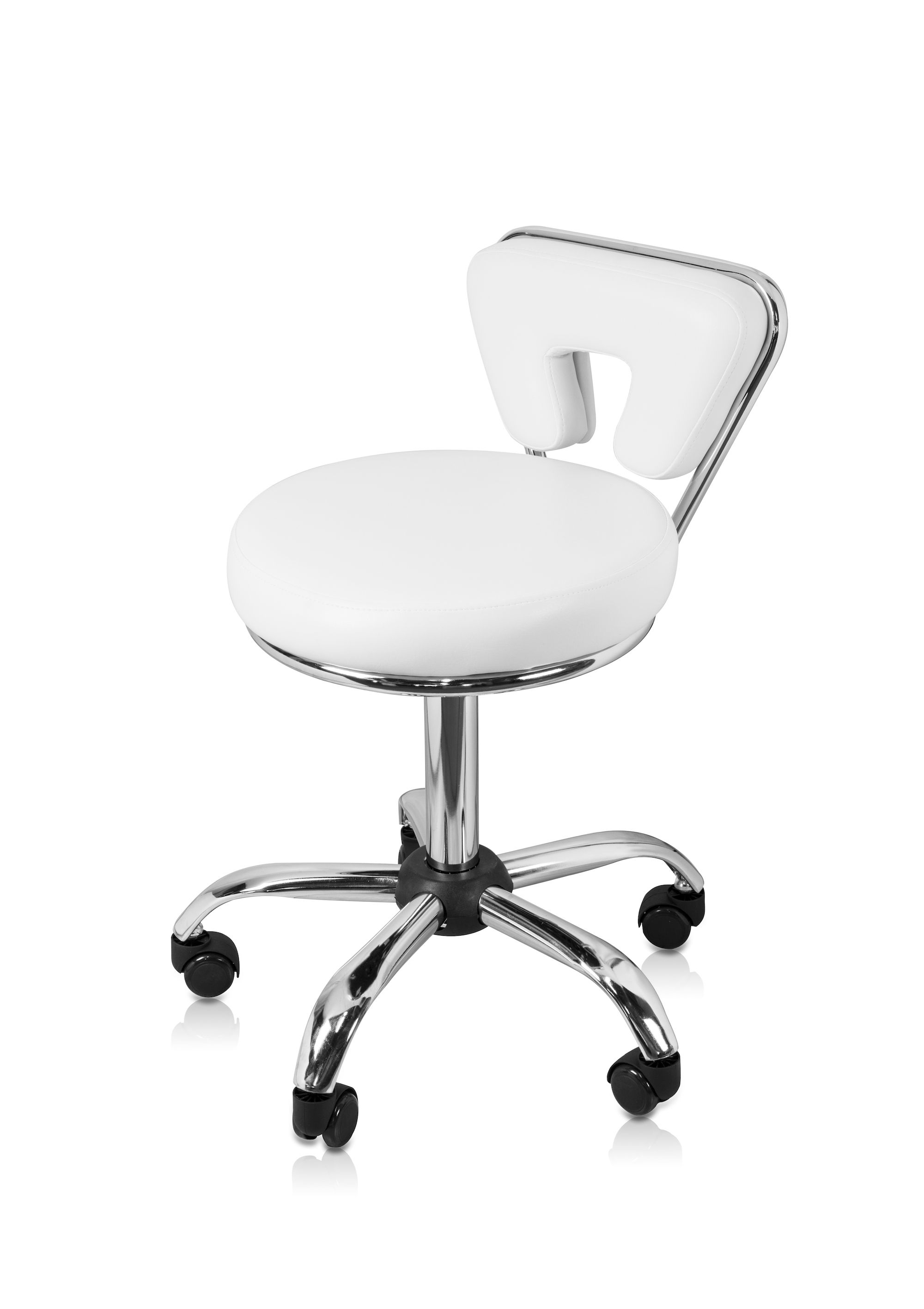 Manicure Stool, White