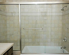 Semi Framless Shower Door