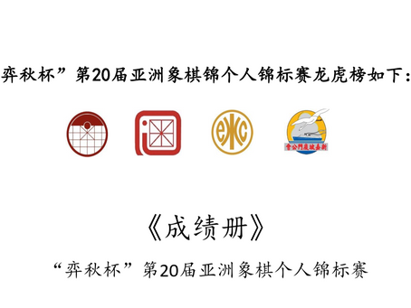 第20届亚洲象棋个人锦标赛