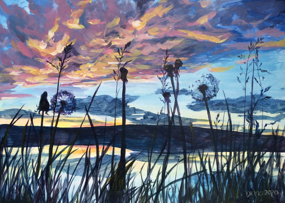 Chéticamp: Coucher du soleil