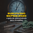 Capa do blog com o título: 'SURVIVING SEPSIS 2026: o guia de sobrevivência para cirurgiões'. A imagem de fundo mostra um relógio analógico com o vidro quebrado em um ambiente sombrio, simbolizando a urgência tempo-dependente da sepse. No primeiro plano, uma bandeja de inox com uma seringa usada e gazes com sangue reforça o cenário crítico de trauma.