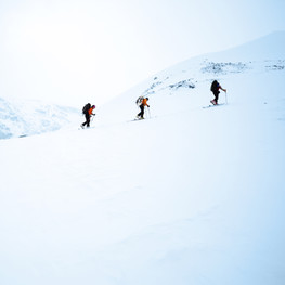 lofoten ski surf trip