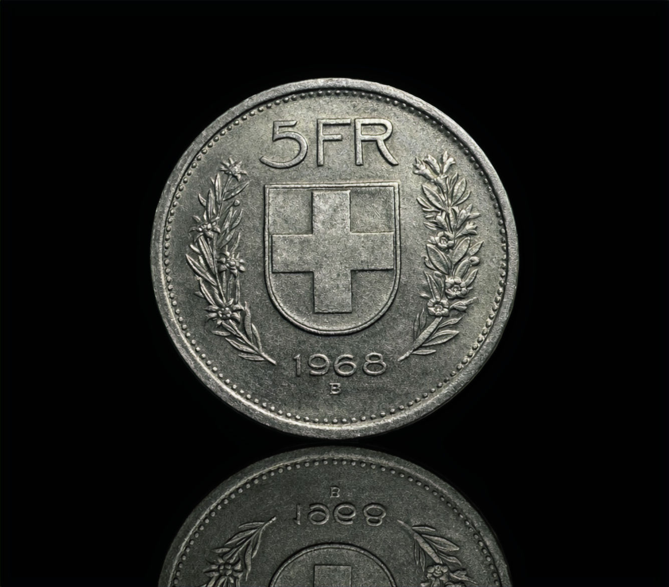 Switzerland 5 Francs 1968