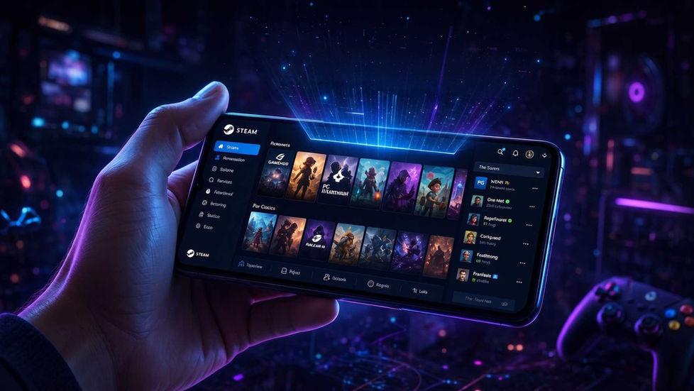 🔥 GRÁTIS: JOGUE STEAM NO CELULAR! 📱🎮
