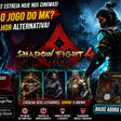 🥋🔥 GRÁTIS - NÃO EXISTE SÓ MK – Shadow Fight 4: Arena (Android / iOS)