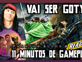 PODE VENCER O GTA 6?! 🎮 REAÇÃO AOS 11 MINUTOS DE PHANTOM BLADE ZERO (GOTY 2026?) #phantombladezero