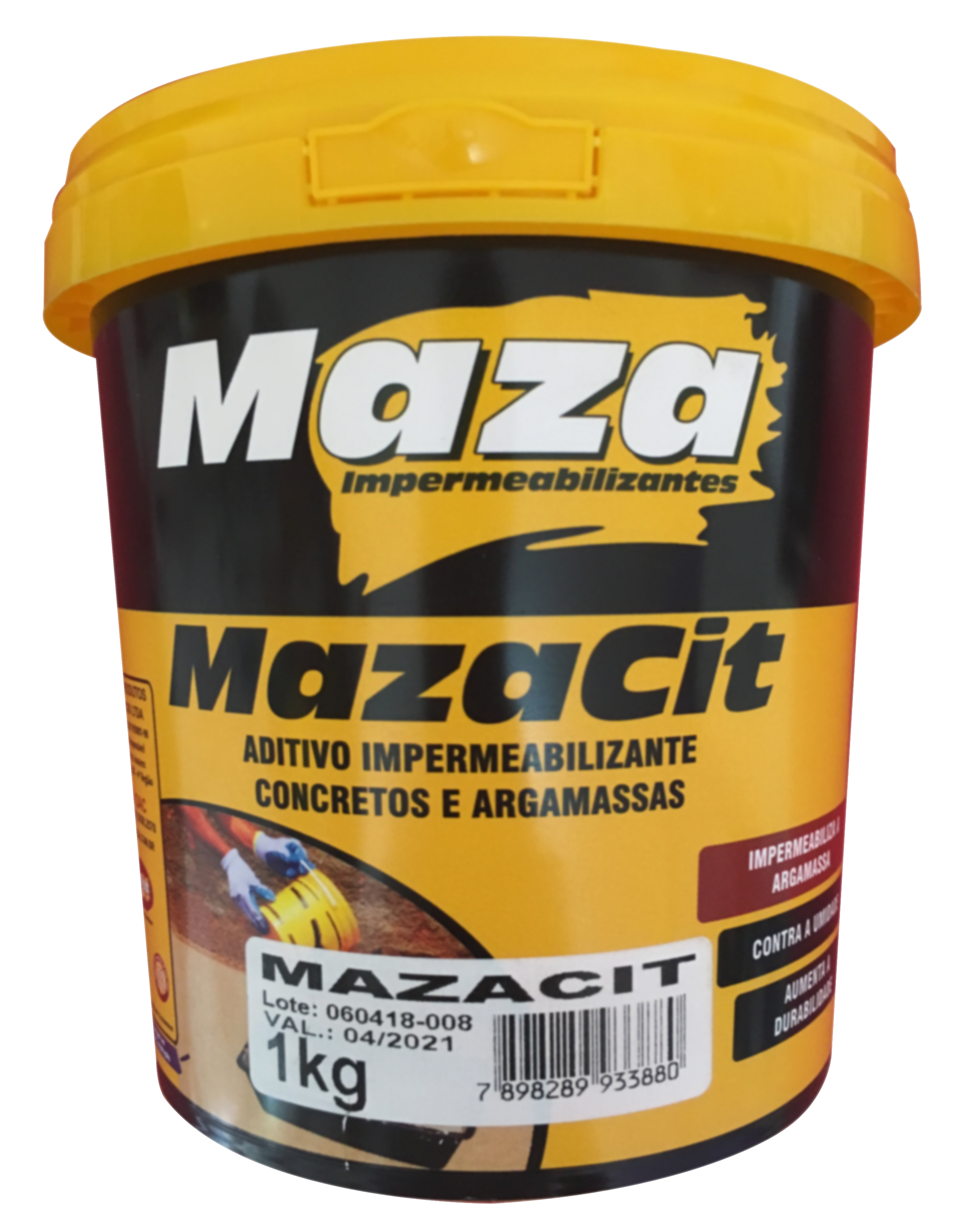 MazaCit (Impermeabilizante para Concretos e Argamassas) 1Kg