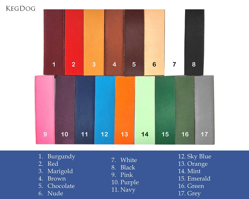 Thumbnail: Rolled Leather Martingale Collar