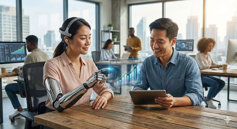 A Cyborg Business Coach points out trends in the data