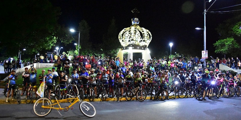 Biciperegrinos: Bajo tu manto pedaleamos