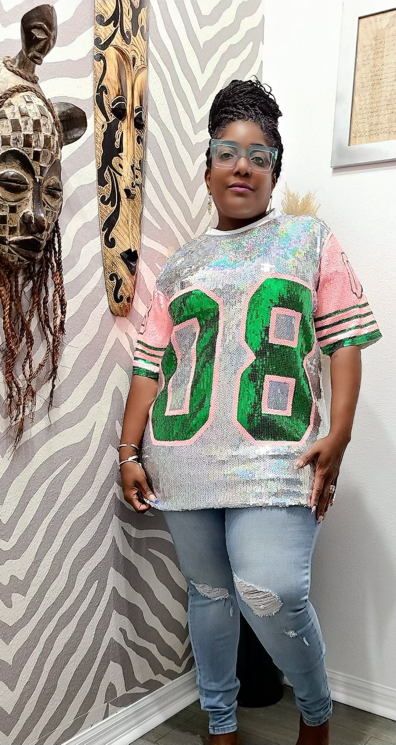 Thumbnail: Pink and Green 08 Jersey 