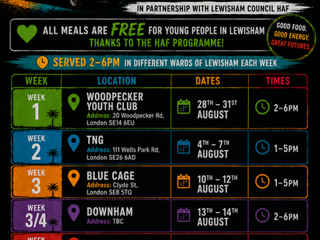 Summer Holidays Free Food and Activities