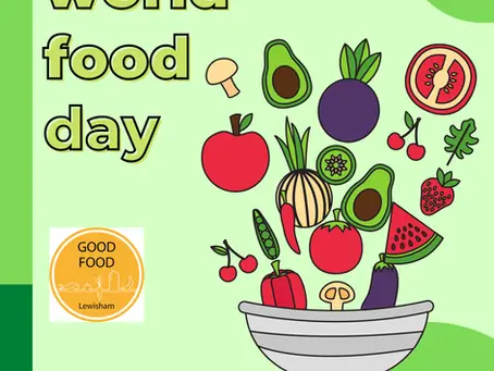 Foraging in Lewisham for World Food Day