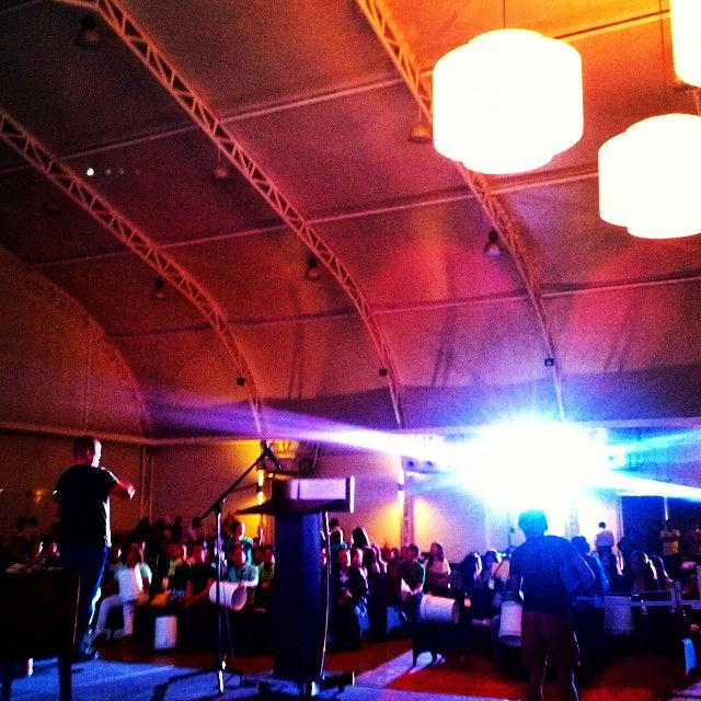 Always fun. Drum corporate community