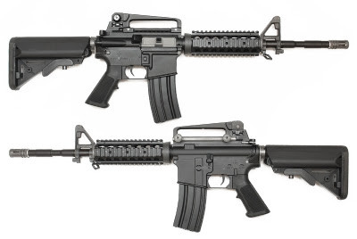 Upgraded WE-Tech M4 RIS Full Metal Airsoft AEG Rifle | BK AIRSOFT