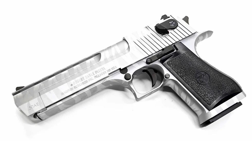 Miniature : Upgraded Cybergun Desert Eagle Tiger Stripe Airsoft GBB Pistol