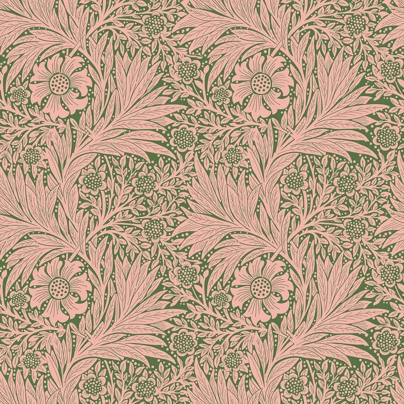 Image of seamless print design project: "A student’s seamless print design created using Adobe Illustrator in the CAD course at NIDJ for textile and apparel design