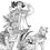 Miniature : Momotaro et ses amis