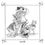 Miniature : Momotaro et ses amis