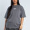Miniature : t-shirt oversize PFD gris en coton