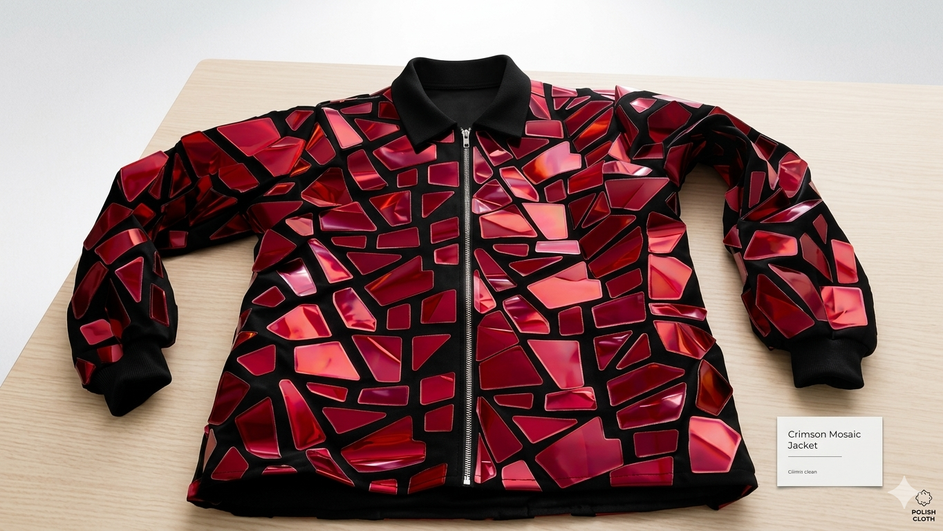 Geometric Prism Performance Jacket