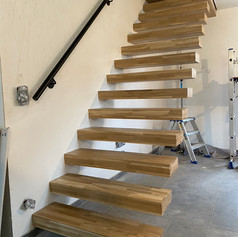 Escalier flottant