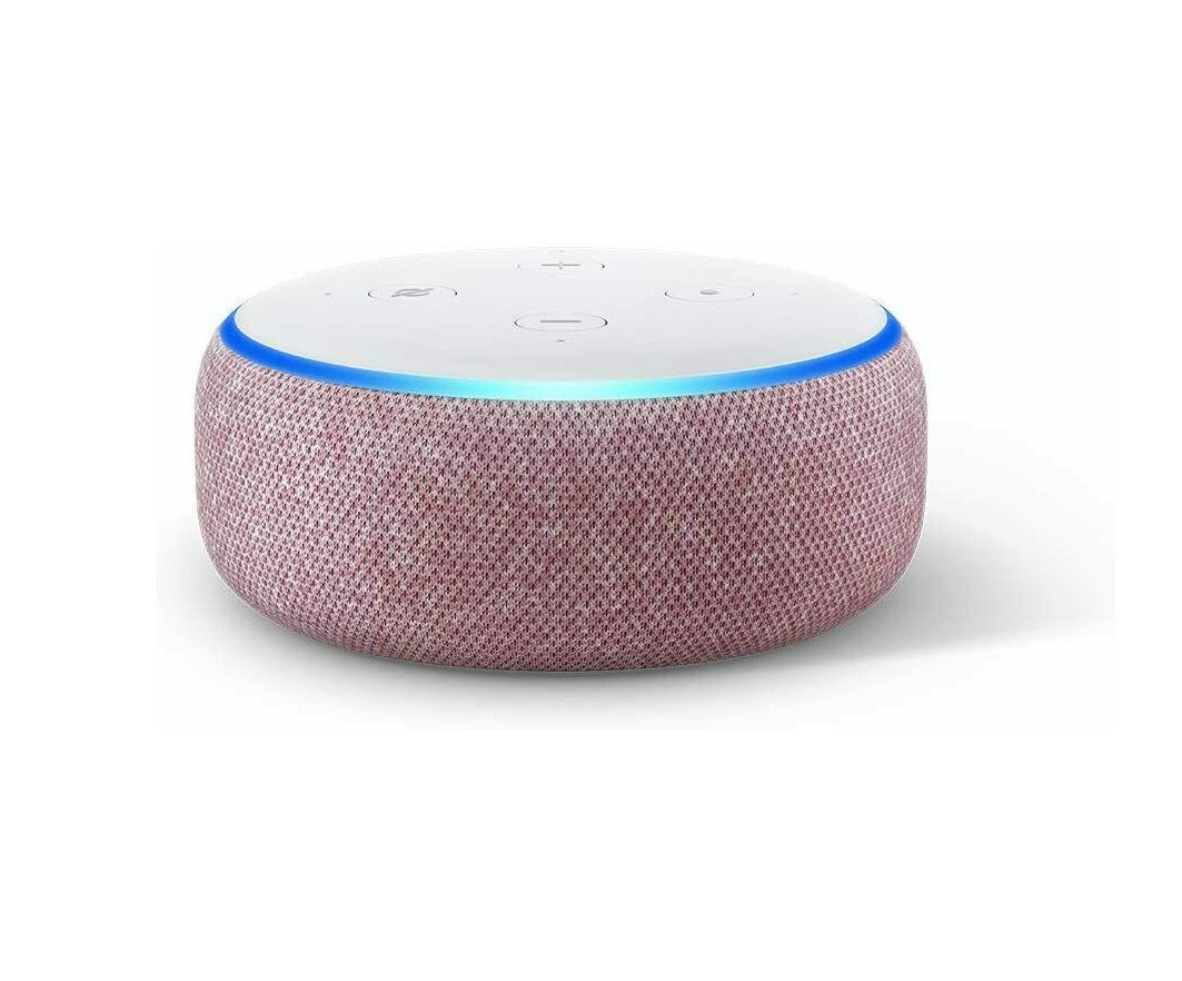 Amazon Echo Dot Smart Speaker with Alexa - Plum - 3rd Ge