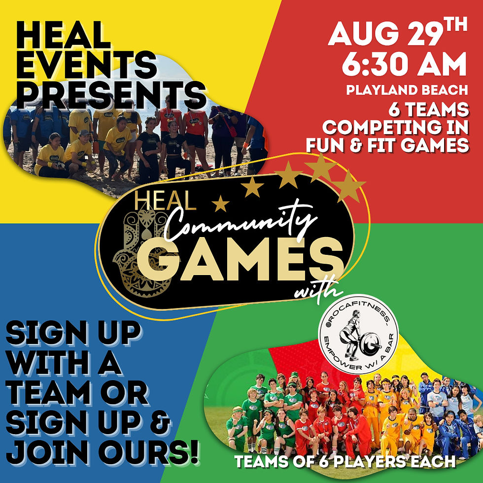 HEAL Community Games with Roca Fitness