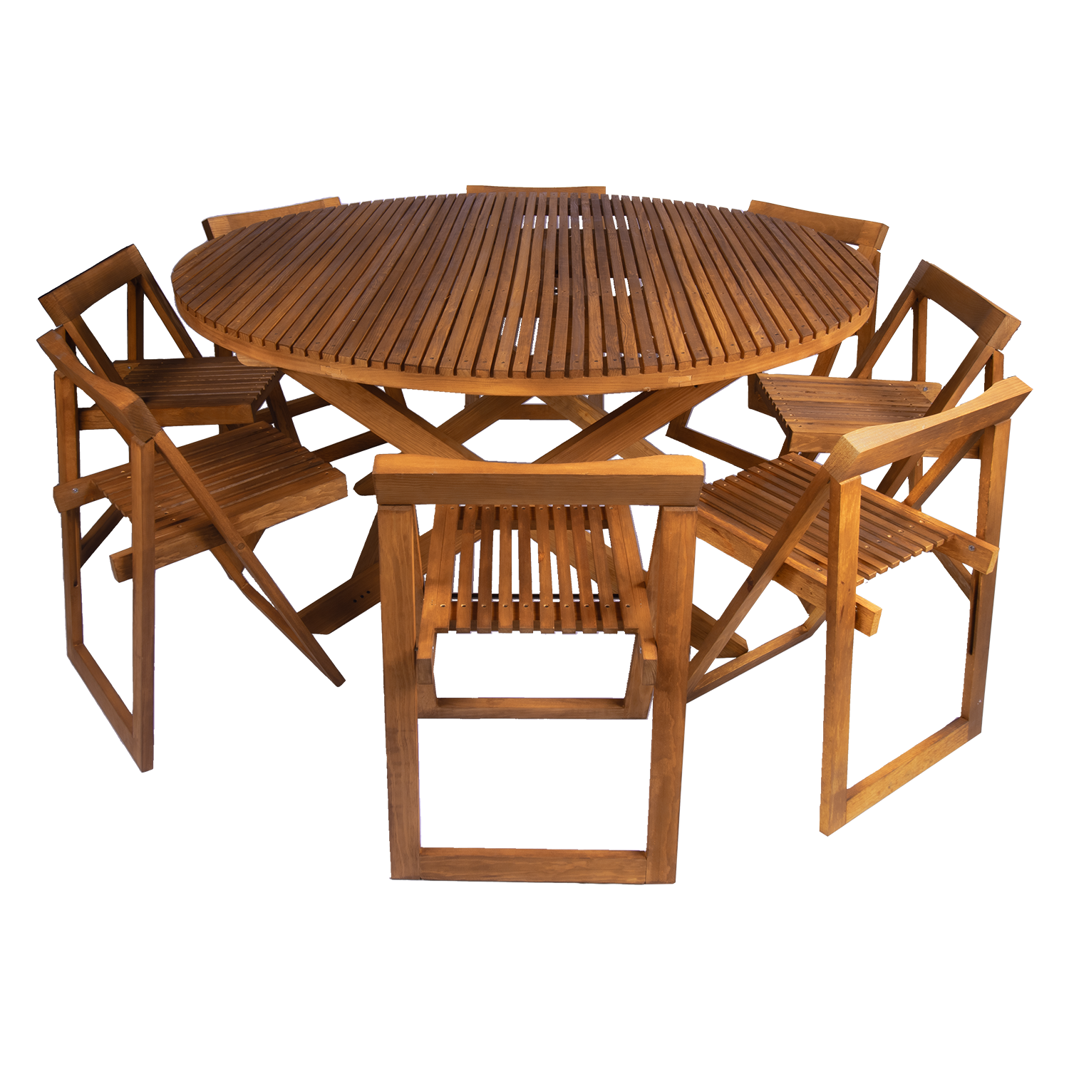 COMEDOR REDONDO TERRAZA 8P