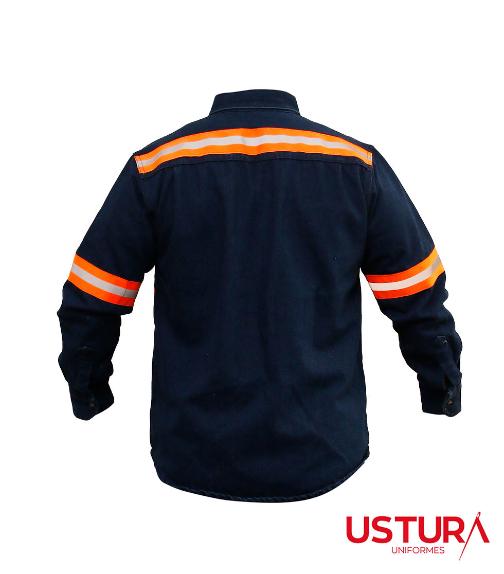 Miniatura: CAMISOLA DE TRABAJO CON REFLEJANTE NARANJA