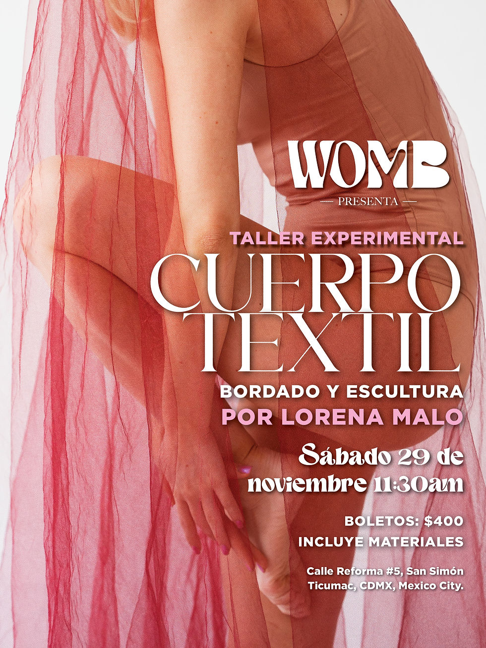 TALLER EXPERIMENTAL CUERPO TEXTIL