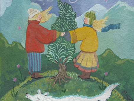 Juniper Trees and the botanical adventures of a very hungry artist