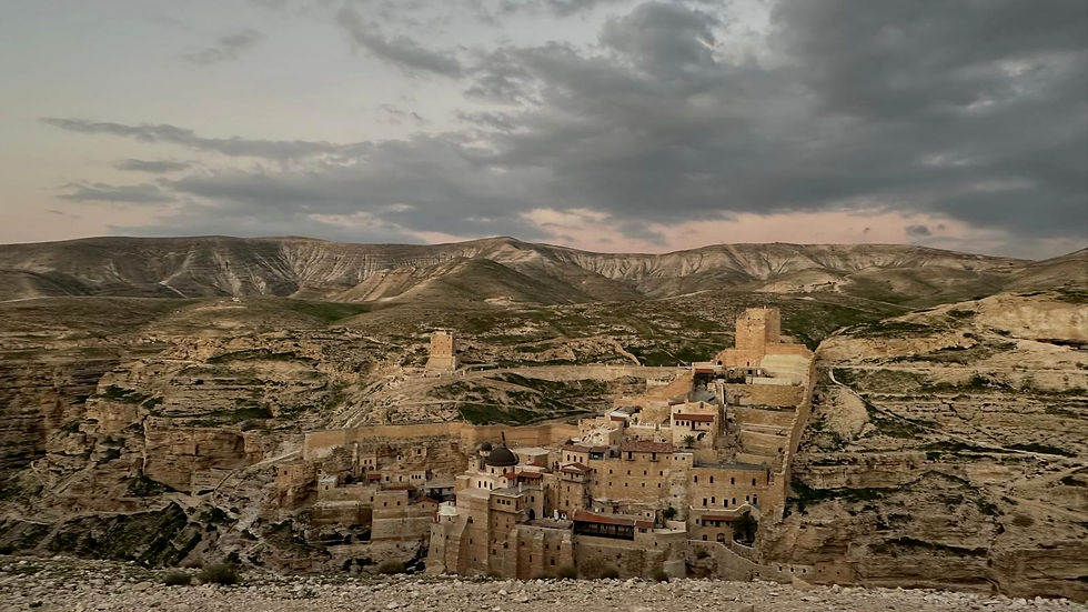 מול מנזר מר-סבה- ואדי אוג- מדבר יהודה