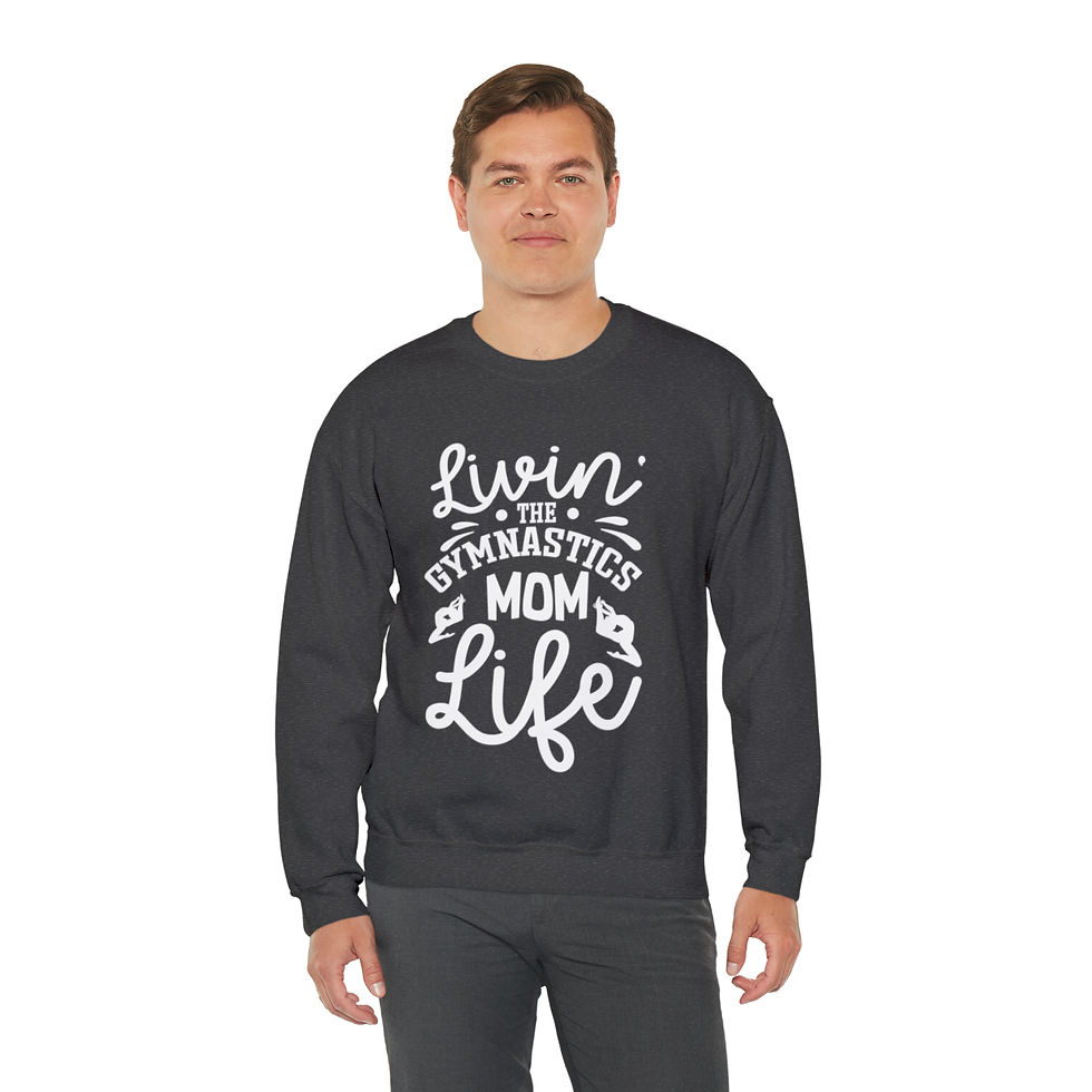 Thumbnail: Livin that Life - Unisex Heavy Blend™ Crewneck Sweatshirt