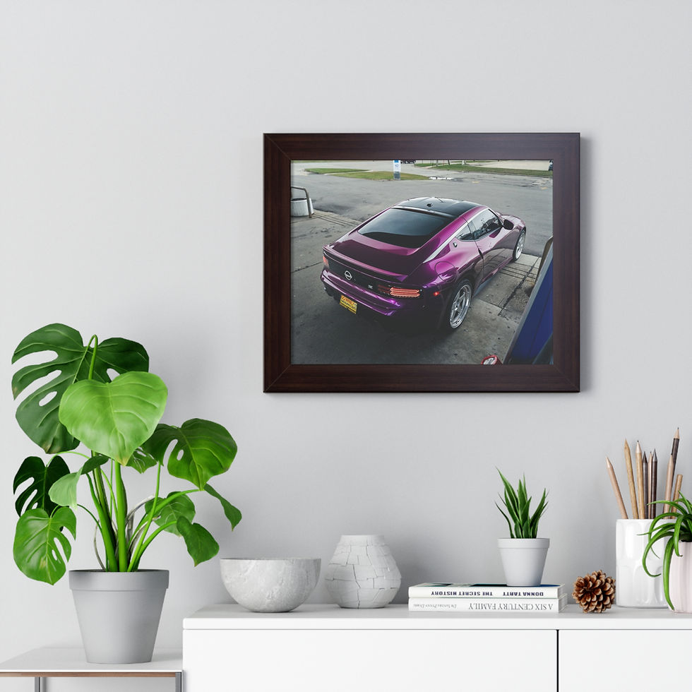 Thumbnail: Framed Nissan Z